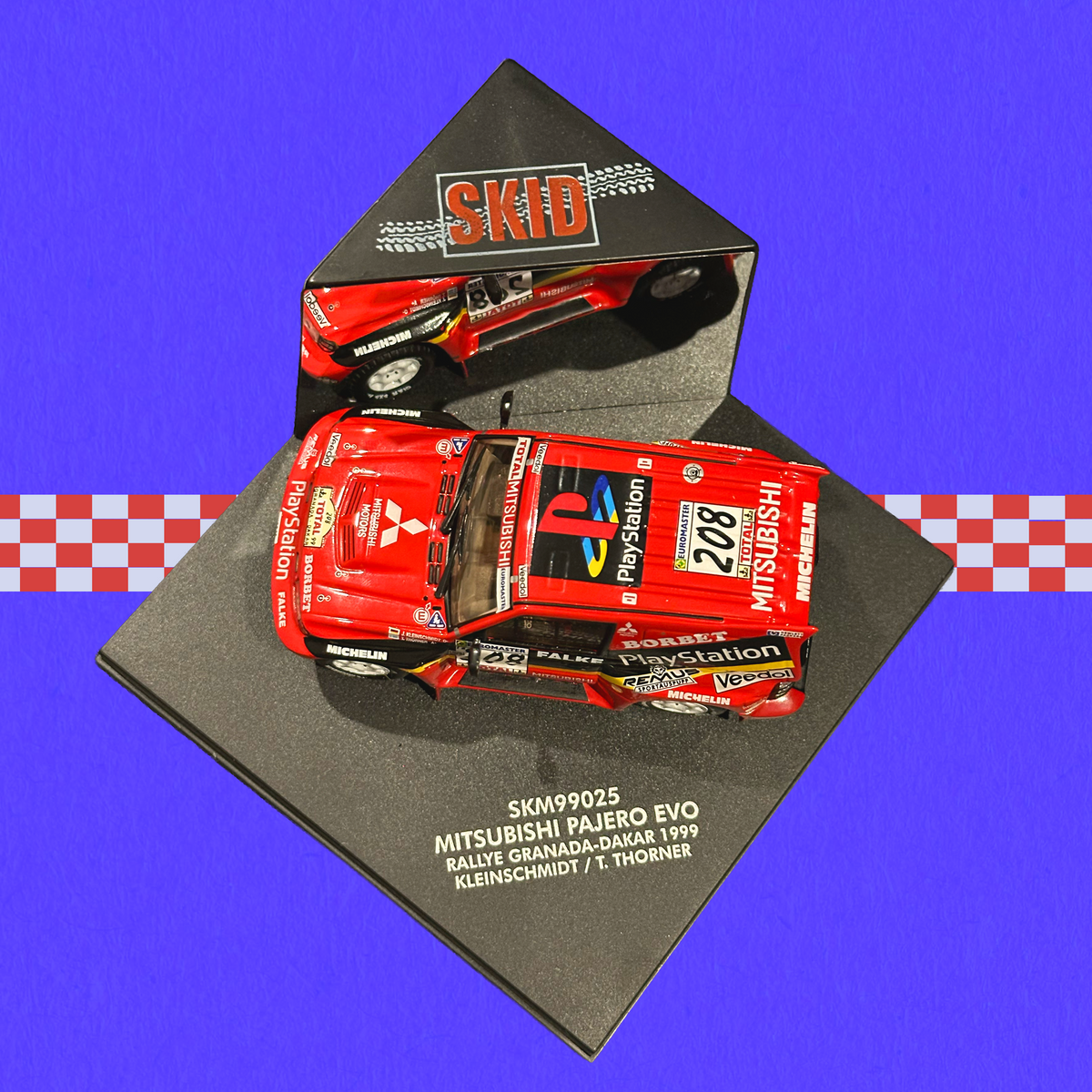 Mitsubishi Pajero Evolution Dakar Rally 1/43 Model VITESSE